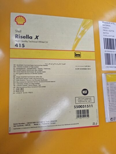 Shell Risella X-415 ( 1 Drum @209L )